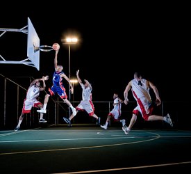 Night Vision Basketball