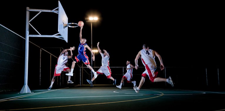 Night Vision Basketball