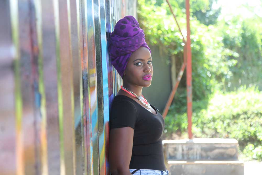 Femi One at the BAQE Wall Femi One at the BAQE Wall