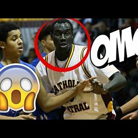 South Sudan basketball player, 17 going on 30!