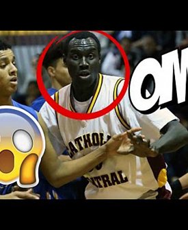 South Sudan basketball player, 17 going on 30!
